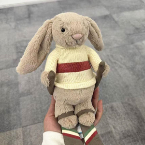 Jellycats Snowboard <span class=keywords><strong>Bugs</strong></span> <span class=keywords><strong>Bunny</strong></span> Milan Edición Limitada Muñeco de <span class=keywords><strong>Peluche</strong></span> de Algodón Popular Transfronterizo Primavera 2026 Disponible - Product Image 5