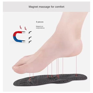 Semelles magnétiques d'acupression, thérapie des pieds, réflexologie, soulagement de la douleur, semelles massantes pour chaussures avec <span class=keywords><strong>points</strong></span> d'acupression magnétiques - Product Image 4