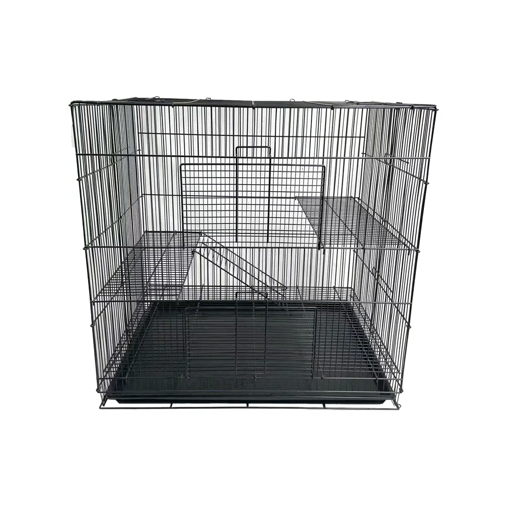 HC-D14Kennel gabbia pieghevole adulto per la vendita cane di grandi dimensioni all'aperto forte in acciaio inox filo pieghevole gabbia gabbia animali domestici