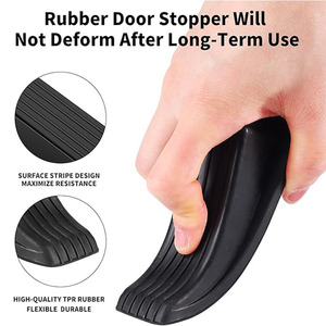 En stock, vente en gros, promotion : <span class=keywords><strong>Cale</strong></span> de <span class=keywords><strong>porte</strong></span> en caoutchouc robuste pour le bas de <span class=keywords><strong>porte</strong></span>, idéale pour tapis, carrelage, <span class=keywords><strong>béton</strong></span>, bois - Product Image 5