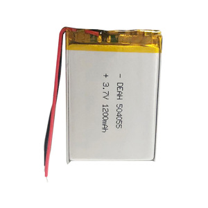Özel 504055 1200mah <span class=keywords><strong>3</strong></span>.<span class=keywords><strong>7v</strong></span> lityum polimer pil lityum iyon hücreleri şarj edilebilir piller Lipo piller - Product Image 4