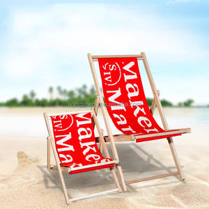 Sedia da Picnic in Legno Pieghevole, Sedia da Spiaggia con Logo Personalizzato, <span class=keywords><strong>Sdraio</strong></span> - Product Image 2