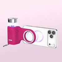 Poignée magnétique pour appareil photo COMITOK MOCA avec télécommande (20 m) pour stabilisateur/selfie en alliage d'aluminium