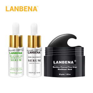 <span class=keywords><strong>LANBENA</strong></span> carbón de la espinilla máscara tiras de poro pelar máscara pore minimizer suero - Product Image 1