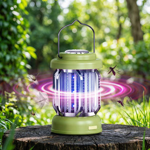 <span class=keywords><strong>Lampe</strong></span> anti-moustiques portable Kinven, rechargeable, design suspendu, lumière LED UV, étanche IP44, pour le camping - Product Image 1