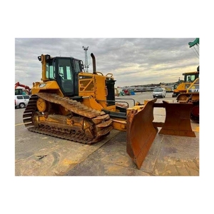 รถดันดินตีนตะขาบ Caterpillar D6N LGP ปี 2015 มือสอง พร้อมเครื่องยนต์ C6.6 และใบมีด PAT 6 ทิศทาง สำหรับพื้นที่อ่อนนุ่มและการเคลียร์พื้นที่ชุ่มน้ำ - Product Image 1