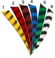 Plumes de dindon naturelles véritables pour le fletchage d'arrows de tir à l'arc, pour le bricolage, la chasse et le tir sur cible, accessoire d'arrow.