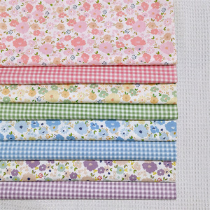 Tessuto di <span class=keywords><strong>Cotone</strong></span> Twill Leggero a Quadri Floreali Henry Wholesale, Tessuto di <span class=keywords><strong>Cotone</strong></span> Stampato Personalizzato per Biancheria da Letto e Abbigliamento per Bambini - Product Image 2