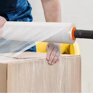 売れ筋ブラックPEストレッチラップフィルム耐久性プラスチック、幅50cm、長さ300m - Product Image 3