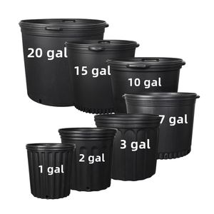 Vente en gros de 25 pots en plastique PP de <span class=keywords><strong>20</strong></span> gallons pour la culture des plantes pépinière 15 1 3 gallons fournisseurs - Product Image 1