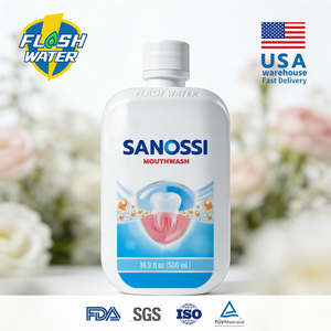 Sanossi 500ML Comprimés de Bain de Bouche Biodégradables Écologiques Antibactériens Sans Alcool Soin Buccal <span class=keywords><strong>Haleine</strong></span> Fraîche Instantanée - Product Image 1