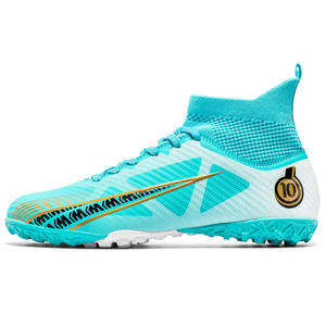 <span class=keywords><strong>Scarpe</strong></span> da Calcio Alte con Tacchetti Lunghi per Adulti, <span class=keywords><strong>Scarpe</strong></span> da Allenamento Antiscivolo Autunnali, Unisex, Scarpini da Calcio in PVC FG <span class=keywords><strong>TF</strong></span> - Product Image 6