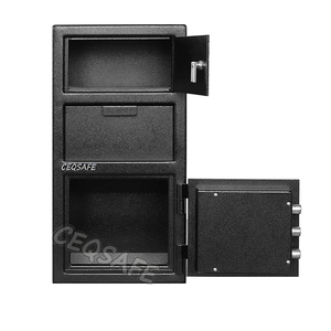 CEQSAFE China High Quality Classic Black Color Combination Deposit Safe <b>Box</b> - Product Image 3