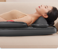 Coussin de siège de massage par vibration pour le dos et le dos, masseur shiatsu pour le cou et le dos, coussin de chaise de massage pour tout le corps, pour la maison
