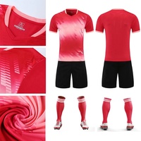 Uniforme de football Meilleure vente Qualité Maillots de football à séchage rapide 100% Sublimation Nouvelle saison Uniformes de football