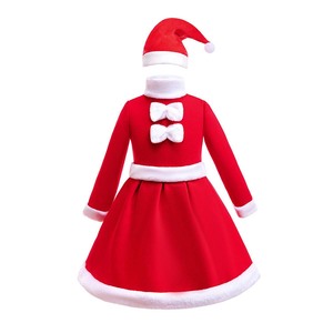 HP 2025 New Elegant Children's Performance Wear <b>Santa</b> Claus Christmas Party Costumes for Girls - Product Image 2