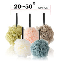 Gloway 20 ~ 50G, éponge de bain écologique et colorée