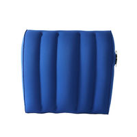 Coussin de dossier de siège de voiture confortable, oreillers gonflables de soutien lombaire pour chaise de bureau, pour les voyages et les douleurs dorsales