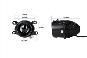 2020-2022 cho Land Cruiser CHR Hilux Revo Rocco bi-led Sương Mù Ánh sáng đèn ống kính máy chiếu 12V nâng cấp màu vàng Điều kiện Mới - Product Image 2