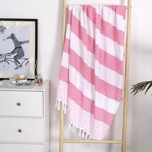 Fouta Turca Premium Leggera - Asciugamano da Spiaggia e Hammam Senza Sabbia - Product Image 4