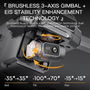 Drone Professionnel SJRC <span class=keywords><strong>F22</strong></span> S3 XR F22s3 4K Pro Plus Drone 3-axis Gimbal FPV EIS HD Camera GPS 5G Drone for <span class=keywords><strong>Video</strong></span> Shooting - Product Image 5
