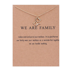 <span class=keywords><strong>Collana</strong></span> Infinity con Logo Personalizzato in <span class=keywords><strong>Oro</strong></span> alla Moda per Donne, Vendita all'Ingrosso N95276 - Product Image 6