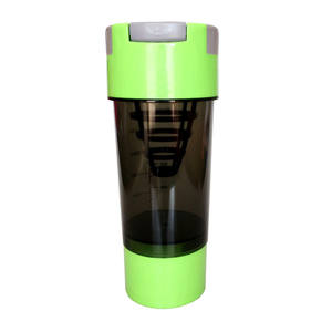 באיכות גבוהה כיתה 500 מ "ל חלבון כושר רועד בקבוק ספורט פלסטיק ספורט שייקר גביע עם מגרד - Product Image 2