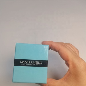 Caja de joyería de lujo de alta calidad, papel de impresión para cajas de anillos, cajas de regalo, embalaje para joyería. - Product Image 6