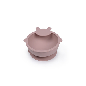 Juego de Platos y Cucharas de Silicona Personalizados CE CPC, Vajilla de Silicona No Tóxica Libre de BPA, Plato de Alimentación para Bebés y Niños Pequeños - Product Image 2