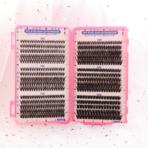 Extensiones Individuales Suaves de Pestañas, Kit de Libros de Etiqueta Privada, 30D, 40D, 50D, 60D, 80D, 100D, DIY - Product Image 1