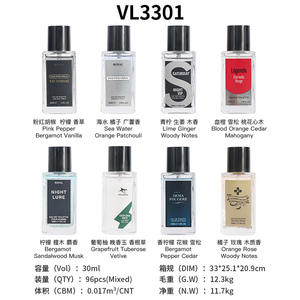 30ml * 48 Uds amor Perfume juegos de regalo 6 estilos de lujo presente fecha moda fragancia de larga duración niebla Spray Unisex Perfume mujeres hombres - Product Image 2