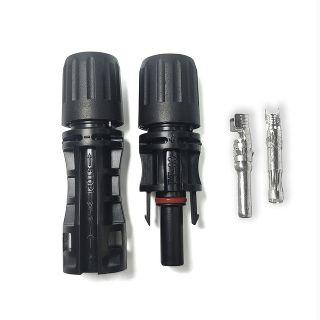 IP67 Waterproof MC 1000V 30A Male and Female DC PV Photovoltaic Solar Panel Cable Connector for Solar System