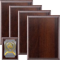 Plaque de trophée en bois de haute qualité, petite plaque de reconnaissance gravée, plaques de récompense vierges en bois DIY pour réalisations spéciales