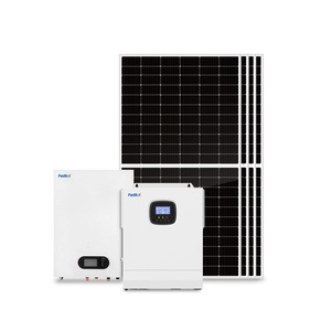 Kit d'énergie solaire photovoltaïque 3 kW, pack de batteries 3,5 kW, système hybride d'énergie solaire complet pour usage résidentiel - Product Image 1