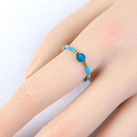 Anneau élastique en verre facetté naturel avec perles Miyuki, anneaux extensibles vintage en tourmaline et topaze pour femmes, 2 tailles