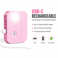 Sensor de Alarma Magnético Recargable para Puerta OEM 130DB, Alerta de Seguridad Inalámbrica para Ventana, USB Tipo-C, Logotipo Personalizado, Antirrobo para Hogar y Viajes