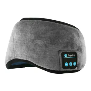 无线蓝牙5.0耳机睡眠眼罩音乐播放器/运动头带旅行耳机扬声器内置扬声器麦克风