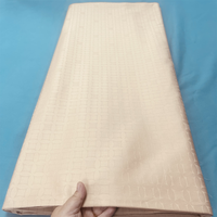 Dentelle Polonaise Brodé de Haute Qualité NI.AI, Tissu en Voile Suisse de Coton, Dentelle pour Hommes pour Asoebi Africain