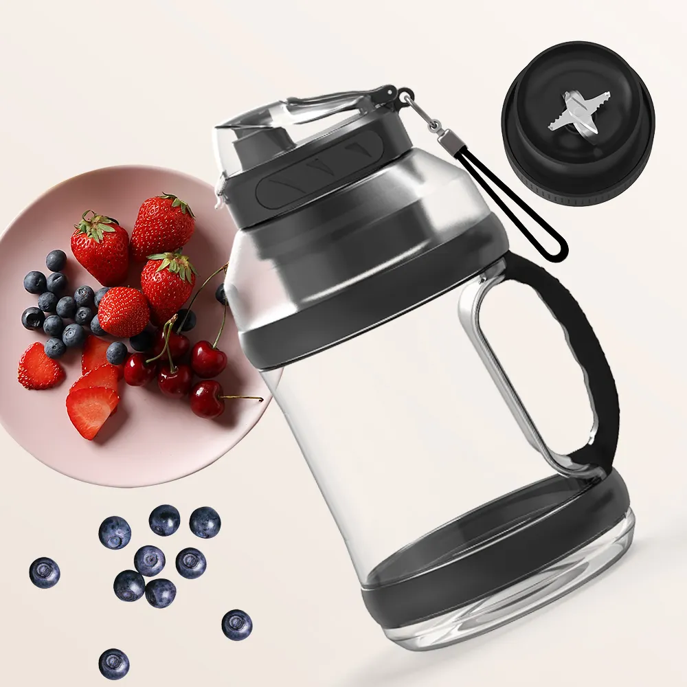 Fabrieksontwerp Nieuwe Best Verkopende 2l Sport Juicer Blender Proteïne Shaker Blender