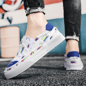 Zapatos De Lona azules Zapatos De Lona A <span class=keywords><strong>La</strong></span> Moda Zapatos De Lona Para Hombre - Product Image 4