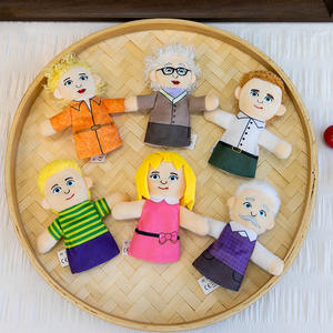 Nuevo Set de Muñecos de Dedo de la Serie Cuentos de Hadas, Personajes de Peluche, Insectos, Pájaros, Muñecos de Dedo Humanistas para Educación Temprana - Product Image 5