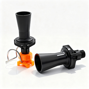 Kundenspezifische Hochwertige Kunststoff 1/2 Multi-Spezifikation <span class=keywords><strong>Venturi</strong></span>-Sprühtank Misch-Ejektor-Düse - Product Image 2