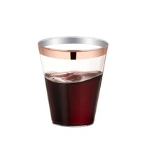 Gobelets en plastique colorés de 10 oz, gobelets en plastique pour la dégustation de bière avec serviettes pour les fêtes et les restaurants