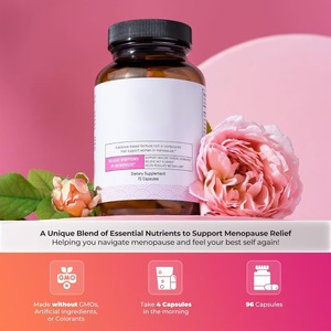Integratore per il Benessere Femminile con Etichetta Privata, 72 Capsule Vegane per l'Armonia Ormonale e l'Equilibrio Hormonale - Product Image 4