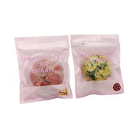 Emballage d'impression personnalisée bonbons biscuits aliments cookies sacs en plastique givrés
