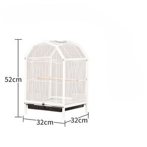 Vente directe usine : Grande cage décorative pour perroquets, grande cage pour agapornis, cage d'élevage pour canaris, cage pour animaux de compagnie - Product Image 3
