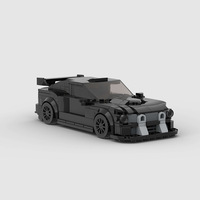 Jouets de construction éducatifs en plastique ABS compatibles MOC, voitures de course très vendues, pour enfants, vente en gros