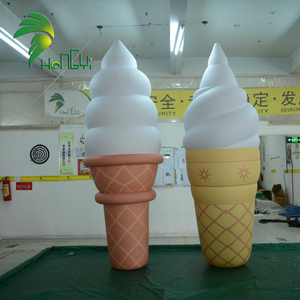 Giant <span class=keywords><strong>Inflatable</strong></span> Ice Cream <span class=keywords><strong>Cone</strong></span> Mô Hình Cho Quảng Cáo Mùa Hè - Product Image 5
