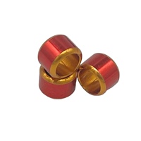 2025 personnalisé Double couleur aluminium Pigeon anneaux oiseaux bandes de pied pour perroquets Premium accessoires pour animaux de compagnie