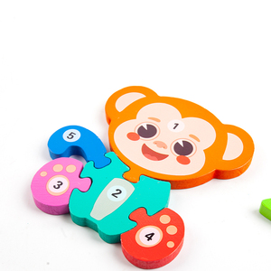 Puzzle 3D Personalizzato con Animali e Cibo Blocchi Numerici Giochi <span class=keywords><strong>di</strong></span> Cognizione e <span class=keywords><strong>Intelligenza</strong></span> Giocattoli Educativi per Bambini Ragazzi e Ragazze - Product Image 6
